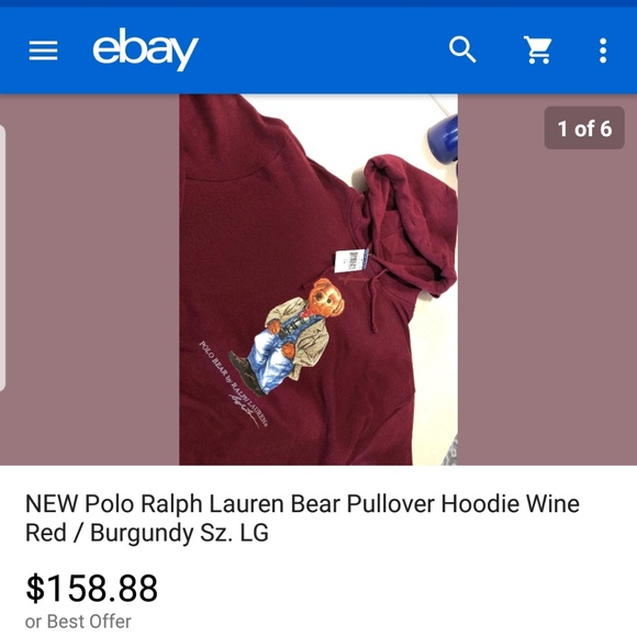 Polo Ralph Lauren Polo Bear Hoodie - Picture 3 of 3